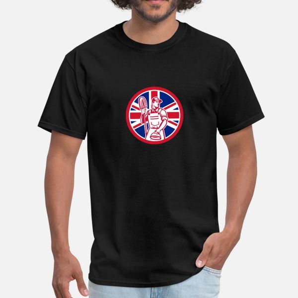 british professional cleaner union jack flag icon t shirt men design short sleeve size s-3xl basic solid loose casual spring pattern shirt
british professional cleaner union jack flag icon t shirt men design short sleeve size s-3xl basic solid loose casual spring pattern shirt
