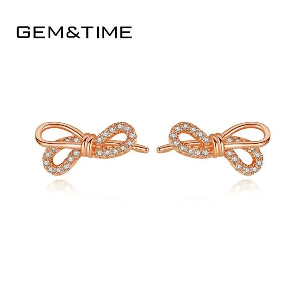 stud gem&time real 925 sterling silver cute bowknot earrings for women with cubic zircon korean rose gold earring jewelry fe-032, Golden;silver
stud gem&time real 925 sterling silver cute bowknot earrings for women with cubic zircon korean rose gold earring jewelry fe-032, Golden;silver