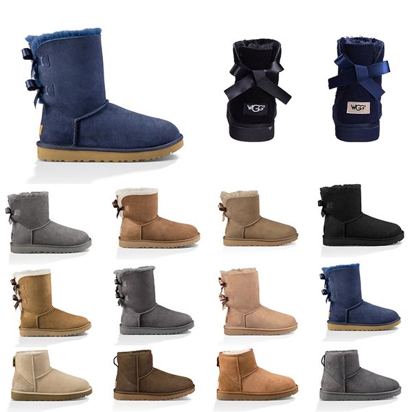 new arrival australia snow boots for women fashion classic mini ankle knee boots with bowtie chestnut light brown size 36-41, Black
new arrival australia snow boots for women fashion classic mini ankle knee boots with bowtie chestnut light brown size 36-41, Black