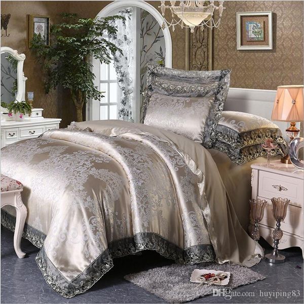 europe style 4pcs jacquard bedding set king size stain bedclothes bed set 4pcs lace duvet cover bed sheet set pillowcases home textile
europe style 4pcs jacquard bedding set king size stain bedclothes bed set 4pcs lace duvet cover bed sheet set pillowcases home textile