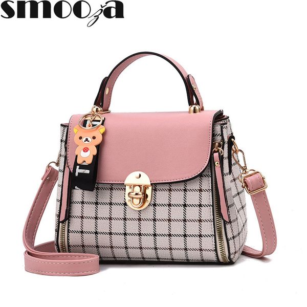 smooza 2020 plaid women crossbody bags pu leather shoulder bag cute cartoon handle totes bag girls fashion school hand
smooza 2020 plaid women crossbody bags pu leather shoulder bag cute cartoon handle totes bag girls fashion school hand