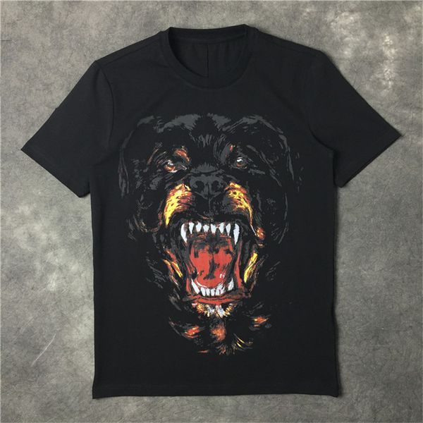 summer mens t shirt fashion dog print cotton tees black men women short sleeves s-xl, White;black
summer mens t shirt fashion dog print cotton tees black men women short sleeves s-xl, White;black