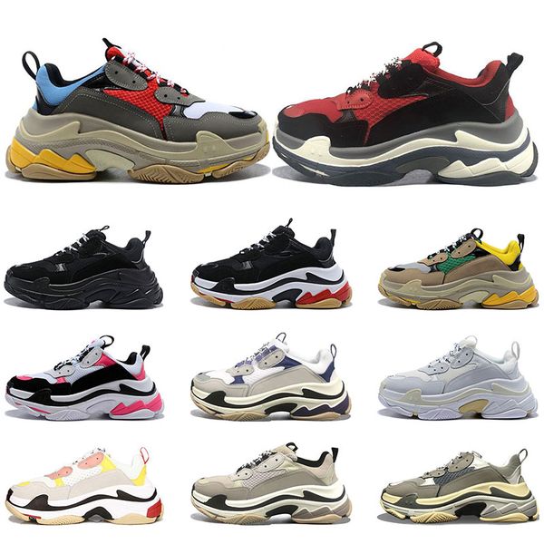 triple s mens sneakers casual womens running shoes black white pink cool grey purple bred sports tennis trainers size 36-45
triple s mens sneakers casual womens running shoes black white pink cool grey purple bred sports tennis trainers size 36-45
