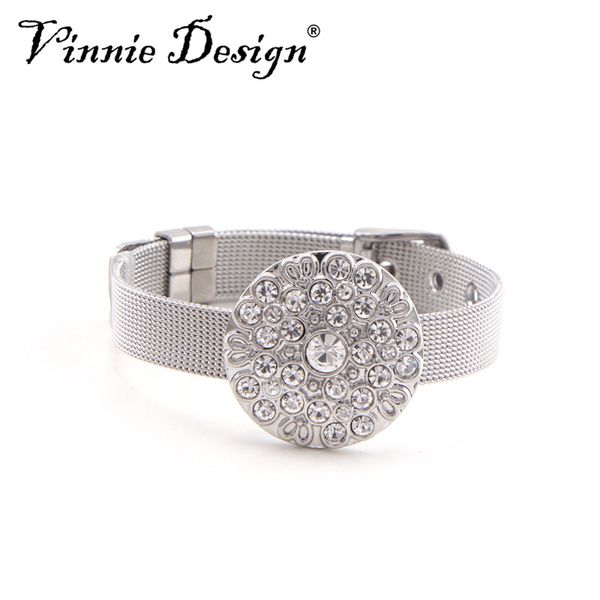 vinnie design jewelry 10mm stainless steel mesh bracelet set with big size crystal round slide charms, Golden;silver
vinnie design jewelry 10mm stainless steel mesh bracelet set with big size crystal round slide charms, Golden;silver