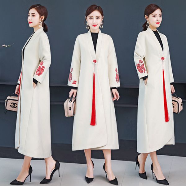 chinese style l.arge size long coats for winter for women women clothes 2020 womens fashion coats long, Black
chinese style l.arge size long coats for winter for women women clothes 2020 womens fashion coats long, Black