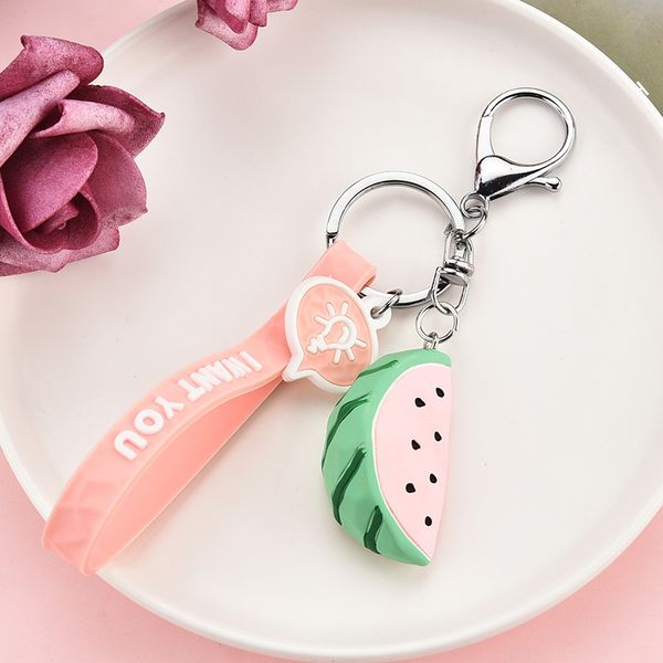keychains stereo cartoon fruit keychain key ring creative cartoon mobile phone bag car pendant fun watermelon banana keychain, Silver
keychains stereo cartoon fruit keychain key ring creative cartoon mobile phone bag car pendant fun watermelon banana keychain, Silver