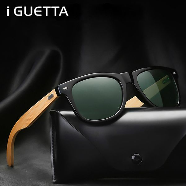 iguetta retro square sunglasses men brand designer wood environmentally friendly bamboo material personality nail design iyjb694, White;black
iguetta retro square sunglasses men brand designer wood environmentally friendly bamboo material personality nail design iyjb694, White;black