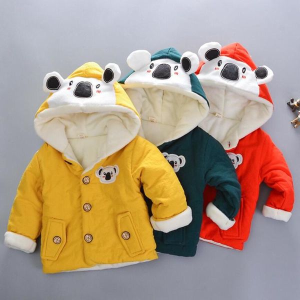 kids coat baby boys girls winter warm long sleeve cartoon koala jacket children cotton-padded clothes for children's outerwear kg-242, Blue;gray
kids coat baby boys girls winter warm long sleeve cartoon koala jacket children cotton-padded clothes for children's outerwear kg-242, Blue;gray
