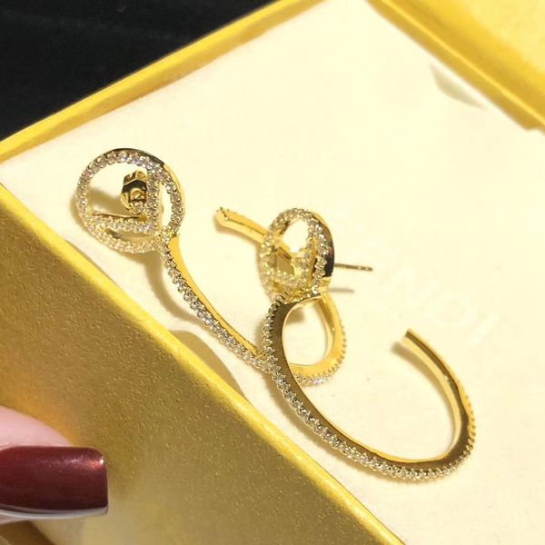 2020 half round shape drop earring with diamond for women wedding jewelry gift ps5602a, Golden
2020 half round shape drop earring with diamond for women wedding jewelry gift ps5602a, Golden