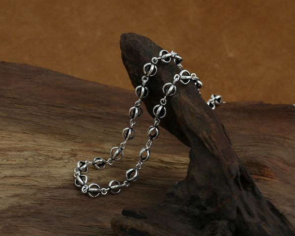 925 sterling silver necklace thai silver vintage 7mm thick heavy circle chains necklace christmas gifts for man
925 sterling silver necklace thai silver vintage 7mm thick heavy circle chains necklace christmas gifts for man