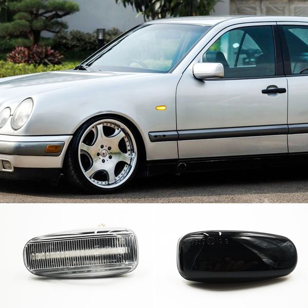 2pcs ed dynamic side marker turn signal light sequential blinker light for mercedes-benz e-class w210 c-class w202 w208
2pcs ed dynamic side marker turn signal light sequential blinker light for mercedes-benz e-class w210 c-class w202 w208
