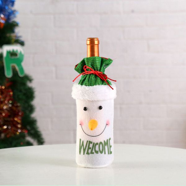 1pc cute santa claus red wine bottle cover clothes flannelette christmas gift bags holders dinner table decor new years supplies
1pc cute santa claus red wine bottle cover clothes flannelette christmas gift bags holders dinner table decor new years supplies