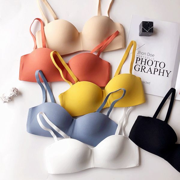 only a bra ,6 colors seamless push up bras pure color lingerie young girls fashion brassiere wedding dress princess bralette, Red;black
only a bra ,6 colors seamless push up bras pure color lingerie young girls fashion brassiere wedding dress princess bralette, Red;black