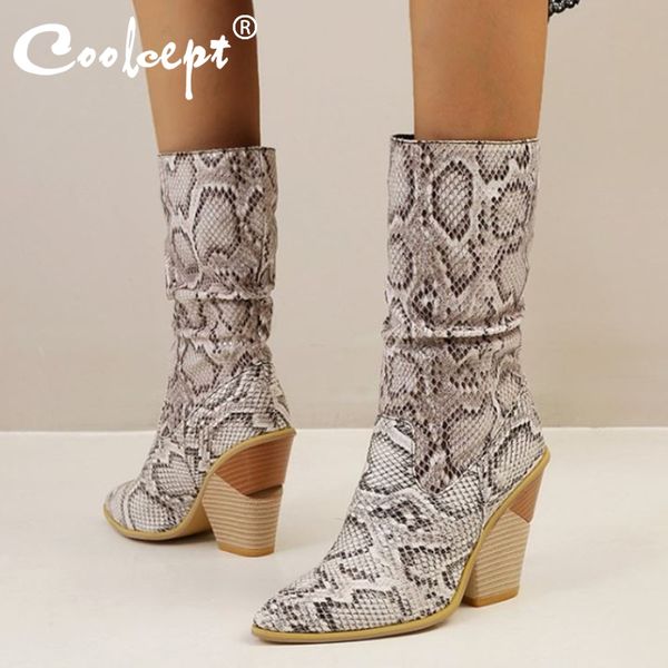 coolcept женщины короткие сапоги sexy высокий каблук зимняя обувь женщина остроконечные toe моды теплый mid теленок загрузочный партия обуви, Black
coolcept женщины короткие сапоги sexy высокий каблук зимняя обувь женщина остроконечные toe моды теплый mid теленок загрузочный партия обуви, Black