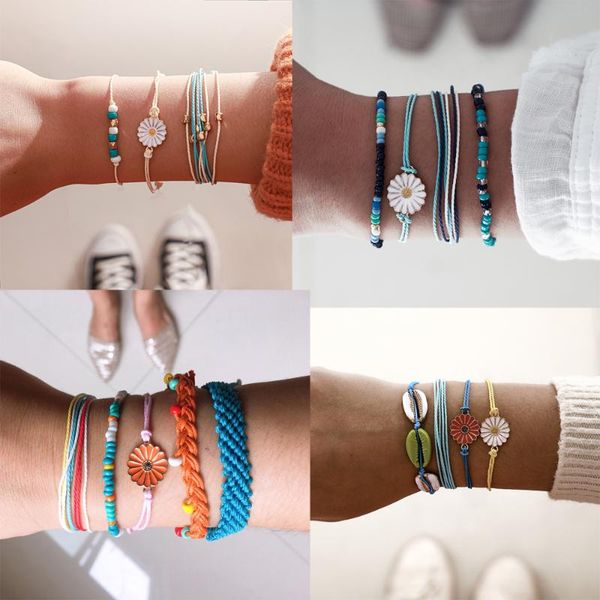 adjustable boho bead bracelets set handmade braided string nepal hawaii daisy bracelet jewelry gifts for women teen girls bff, Golden;silver
adjustable boho bead bracelets set handmade braided string nepal hawaii daisy bracelet jewelry gifts for women teen girls bff, Golden;silver