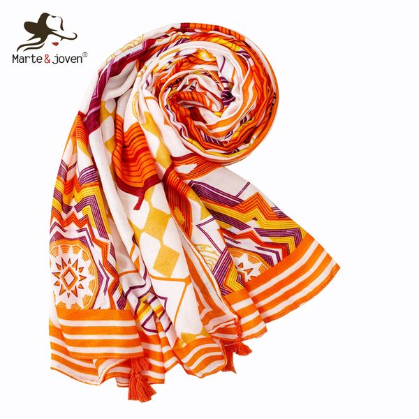 marte&joven fashion geometric print orange tassel scarf for women oversize beach cover up shawl female autumn scarves, Blue;gray
marte&joven fashion geometric print orange tassel scarf for women oversize beach cover up shawl female autumn scarves, Blue;gray
