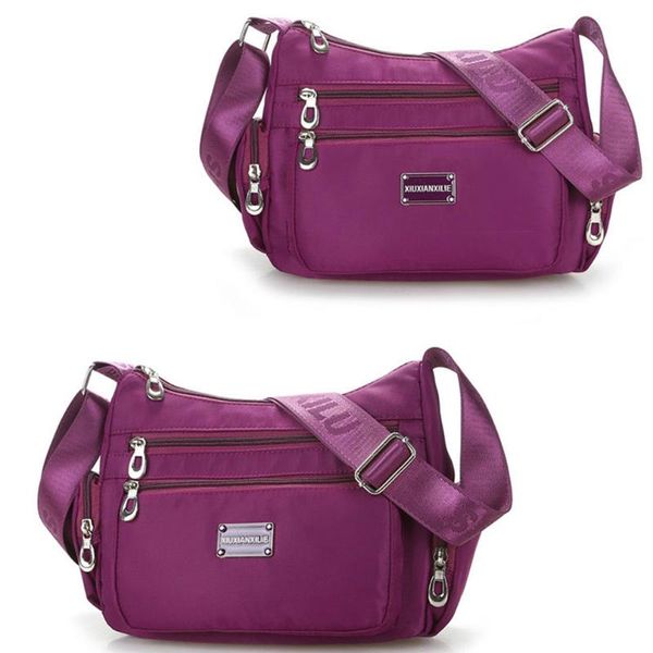 women multi-functional handbag durable waterproof women's shoulder bag light nylon fabric messenger bag female
women multi-functional handbag durable waterproof women's shoulder bag light nylon fabric messenger bag female