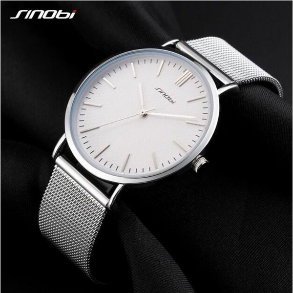 sinobi fashion stainless steel watch men women watches simple men's watch minimalist women's watches lovers' clock saat relog, Slivery;brown
sinobi fashion stainless steel watch men women watches simple men's watch minimalist women's watches lovers' clock saat relog, Slivery;brown