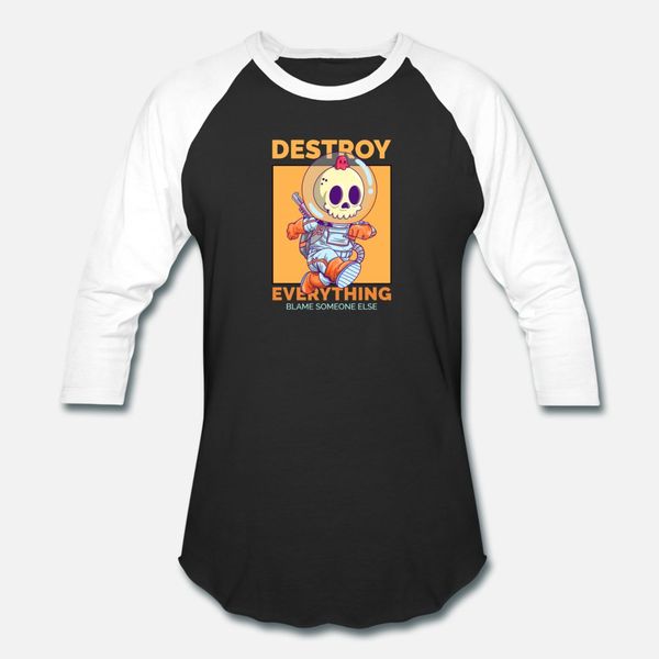 destroy everything funny illustration t shirt men personalized 100% cotton round collar clothes loose comfortable summer family shirt
destroy everything funny illustration t shirt men personalized 100% cotton round collar clothes loose comfortable summer family shirt
