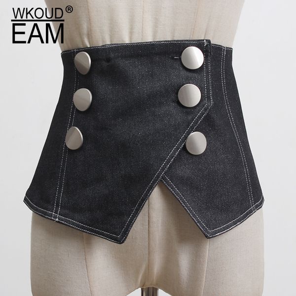 wkoud eam 2020 новый двойной breasted пряжка denim широкий корсет пояс женщины мода все матча пояса женский модные waistband tide pf598, Black;brown
wkoud eam 2020 новый двойной breasted пряжка denim широкий корсет пояс женщины мода все матча пояса женский модные waistband tide pf598, Black;brown