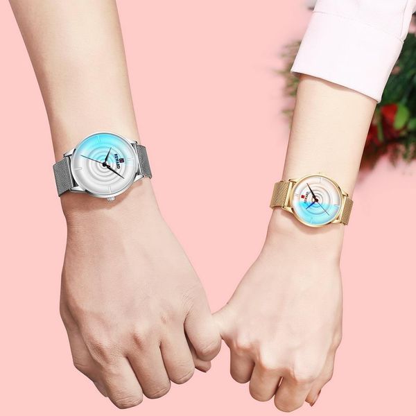 cross border genuine reward couple watch color changing glass waterproof fashion colorful personality men and women pair watch, Slivery;brown
cross border genuine reward couple watch color changing glass waterproof fashion colorful personality men and women pair watch, Slivery;brown
