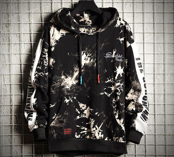 men pullover long sleeve hip hop hooded sweatshirts loose winter coat plus size patchwork sweatshirts drawstring casual, Black
men pullover long sleeve hip hop hooded sweatshirts loose winter coat plus size patchwork sweatshirts drawstring casual, Black