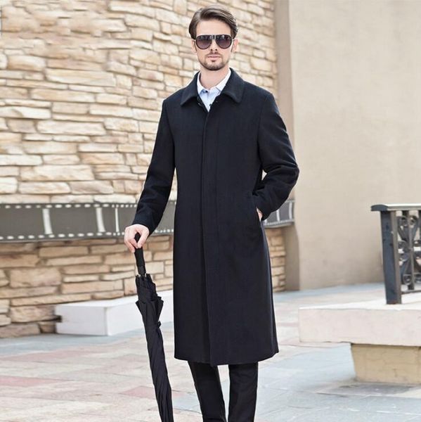 2020 new mens wool trench coat fashion men long coat autumn winter double-breasted windproof slim jackets men plus size clothes, Tan;black
2020 new mens wool trench coat fashion men long coat autumn winter double-breasted windproof slim jackets men plus size clothes, Tan;black