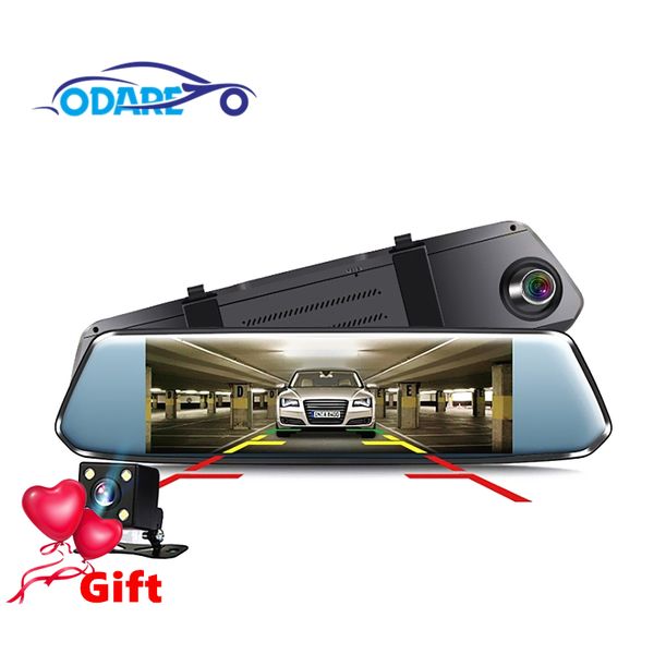 odare car dvr camera dual lens 7.0 inch full hd 1080p dashcam rearview mirror video recorder registrator car cam dash cam
odare car dvr camera dual lens 7.0 inch full hd 1080p dashcam rearview mirror video recorder registrator car cam dash cam