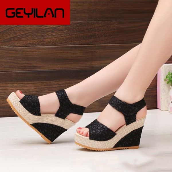 women sandals summer new fashion wedge sandals new open toe fish head fashion platform high heels women shoes ing, Black
women sandals summer new fashion wedge sandals new open toe fish head fashion platform high heels women shoes ing, Black