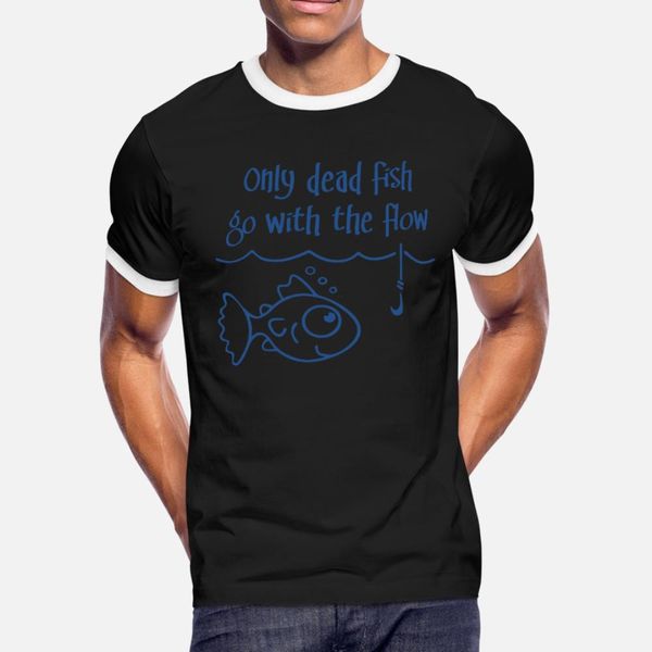 only dead fish go with the flow t shirt men cute cotton s-3xl male cute comical spring formal shirt
only dead fish go with the flow t shirt men cute cotton s-3xl male cute comical spring formal shirt