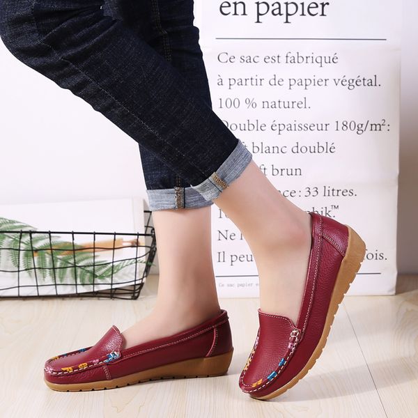brand new ladies плоских ботинок вскользь женская обувь из натуральной кожи женщин flats круглого toe плоской мама работа плюс размер, Black
brand new ladies плоских ботинок вскользь женская обувь из натуральной кожи женщин flats круглого toe плоской мама работа плюс размер, Black