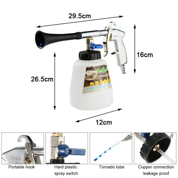 high pressure car wash for tornador portable interior deep cleaning gun washer cockpit care with brush air operate
high pressure car wash for tornador portable interior deep cleaning gun washer cockpit care with brush air operate