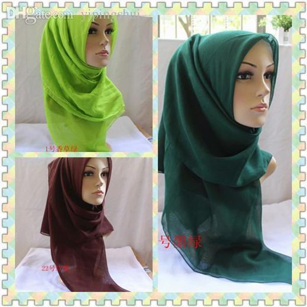 wholesale-110*110 cm voile traditional muslim scarf hijab scarf 2020 new wedding scarf wholesale solid 36 colors women apparel accessories, Blue;gray
wholesale-110*110 cm voile traditional muslim scarf hijab scarf 2020 new wedding scarf wholesale solid 36 colors women apparel accessories, Blue;gray