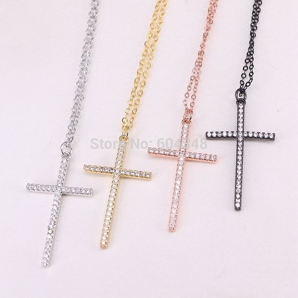 10 strands zyunz cubic zirconia jewelry mix color micro pave cz hip hop jewelry cross pendant women chain necklace, Silver
10 strands zyunz cubic zirconia jewelry mix color micro pave cz hip hop jewelry cross pendant women chain necklace, Silver