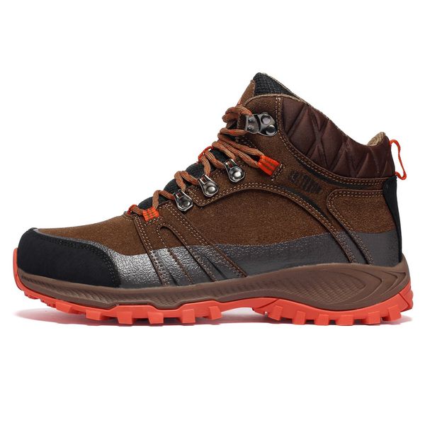 new velvet warm outdoor hiking boots men and women non-slip wear-resistant high-lace-up hiking shoes, Black
new velvet warm outdoor hiking boots men and women non-slip wear-resistant high-lace-up hiking shoes, Black
