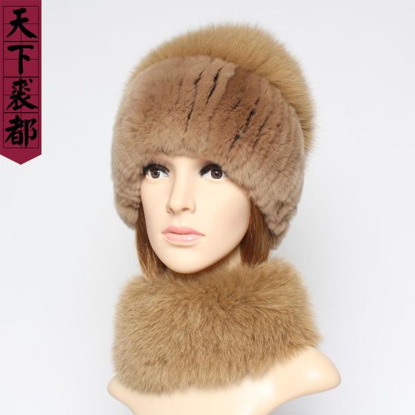 beanie/skull caps women winter genuine rex fur beanie scarf 2 piece set real scarves fashion warm natural hats, Blue;gray
beanie/skull caps women winter genuine rex fur beanie scarf 2 piece set real scarves fashion warm natural hats, Blue;gray