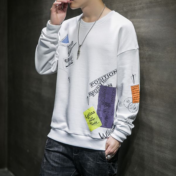 2020 Men's Clothing autumn new men's long-sleeved T-shirt round neck youth casual sweater fashion trendy brand top
2020 Men's Clothing autumn new men's long-sleeved T-shirt round neck youth casual sweater fashion trendy brand top