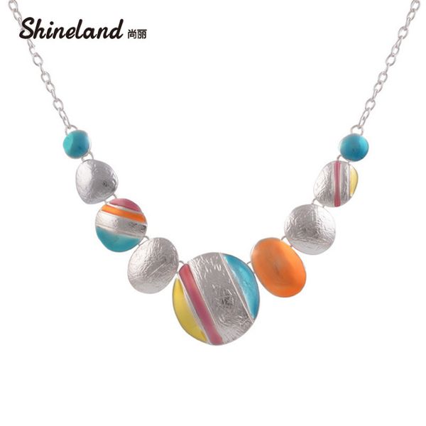 new design 2020 bijoux fashion ethnic necklace for women silver plated clolrful round chokers statement necklace vintage jewelry
new design 2020 bijoux fashion ethnic necklace for women silver plated clolrful round chokers statement necklace vintage jewelry