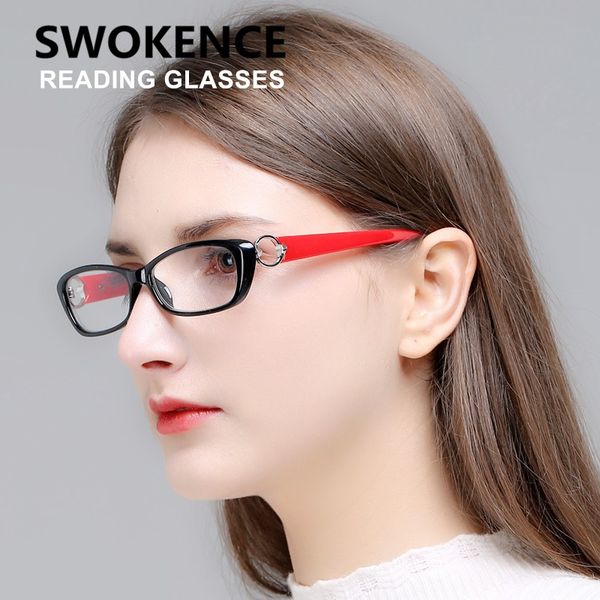 swokence upscale reading glasses women presbyopic eyeglasses computer glasses for hyperopia 1.0 1.5 2.0 2.5 3.0 3.5 r107, White;black
swokence upscale reading glasses women presbyopic eyeglasses computer glasses for hyperopia 1.0 1.5 2.0 2.5 3.0 3.5 r107, White;black
