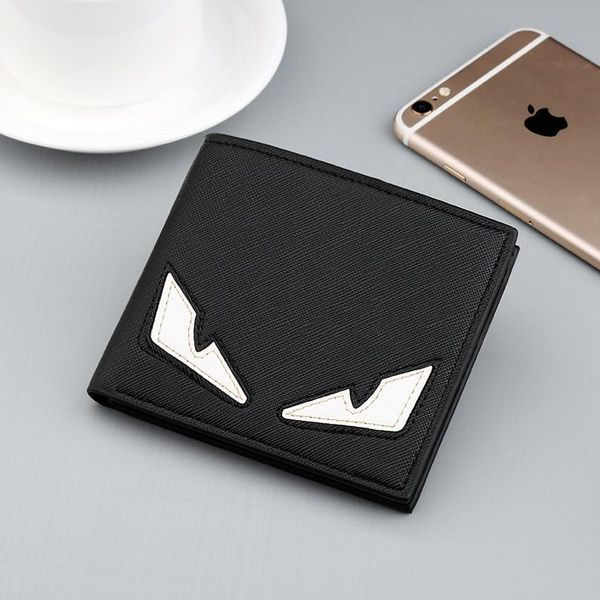 designer-designer wallet fashion brand men purses leather monster eyes card wallet boy student coin purses high quality, Red;black
designer-designer wallet fashion brand men purses leather monster eyes card wallet boy student coin purses high quality, Red;black