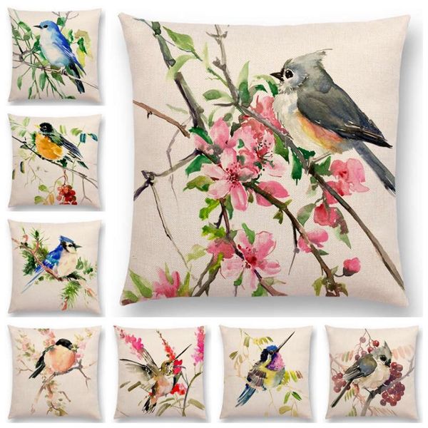 watercolor lovely birds flowers robin tit finch hummingbird goldfinch sparrow berries tufted cushion cover pillow case
watercolor lovely birds flowers robin tit finch hummingbird goldfinch sparrow berries tufted cushion cover pillow case