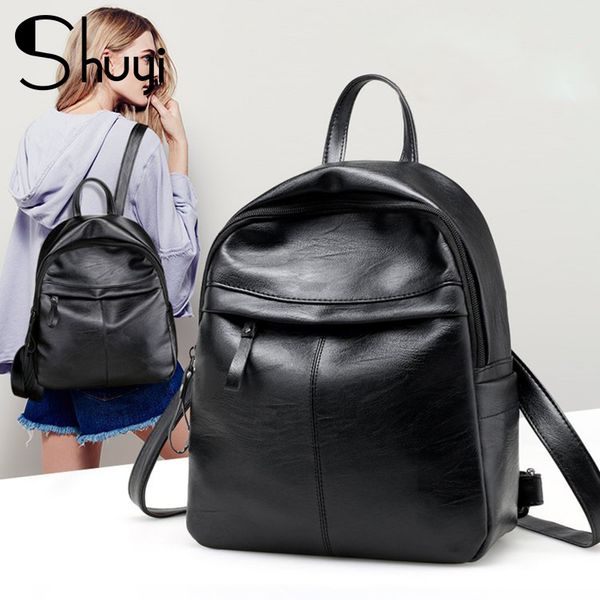 2020new fashion women's backpack anti-theft soft leather school bag black pu leather travel backpack student school bag
2020new fashion women's backpack anti-theft soft leather school bag black pu leather travel backpack student school bag