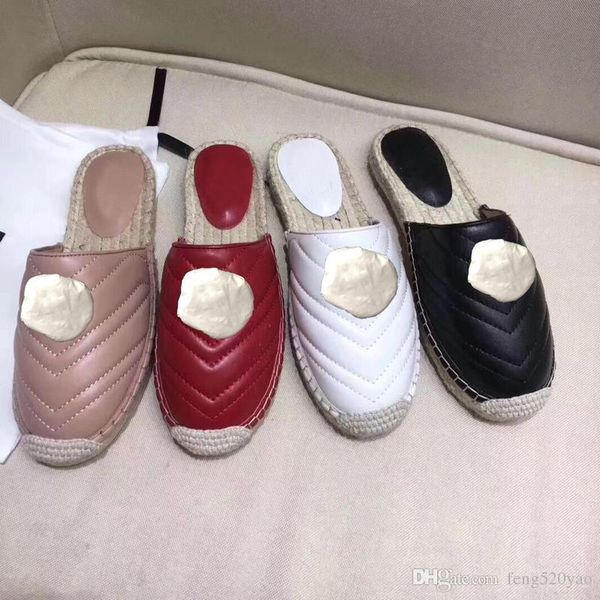 classic platform slippers summer luxury l lazy woman leisure slippers designer flat metal 100% leather lady baotou slippers size us4-10, Black 
classic platform slippers summer luxury l lazy woman leisure slippers designer flat metal 100% leather lady baotou slippers size us4-10, Black