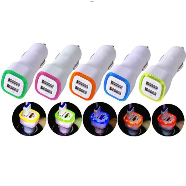 dual usb car charger 5v 2.1a mini adapter led light car chargers for iphone 7 8 x samsung s8 s9 android phone gps pc
dual usb car charger 5v 2.1a mini adapter led light car chargers for iphone 7 8 x samsung s8 s9 android phone gps pc