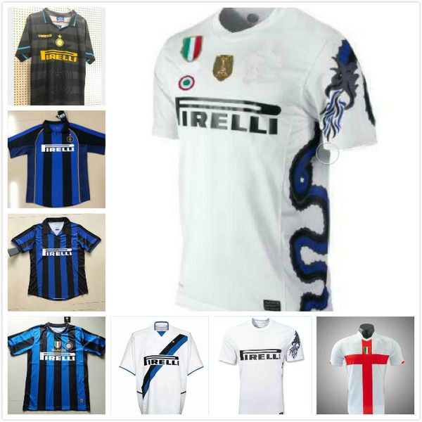 retro soccer jerseys ronaldo milito baggio crespo vieri sneijder zanetti vieira batistuta vintage milan kit classic shirt, Black;yellow
retro soccer jerseys ronaldo milito baggio crespo vieri sneijder zanetti vieira batistuta vintage milan kit classic shirt, Black;yellow