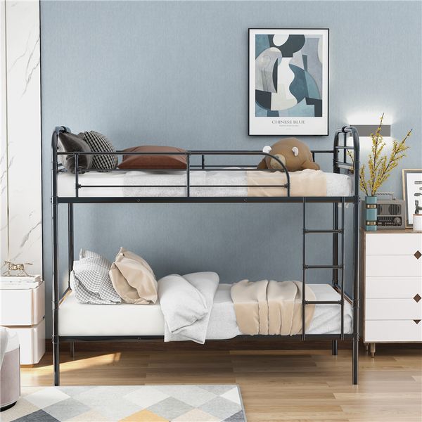 us stock twin over twin bunk bed with sturdy steel frame and wooden headboards convertible bunk bed fast shipping
us stock twin over twin bunk bed with sturdy steel frame and wooden headboards convertible bunk bed fast shipping