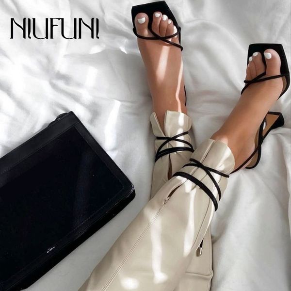 plus size 35-42 ankle strap clip toe women sandals niufuni square toe casual high heels lace up women shoes sandales femme, Black
plus size 35-42 ankle strap clip toe women sandals niufuni square toe casual high heels lace up women shoes sandales femme, Black
