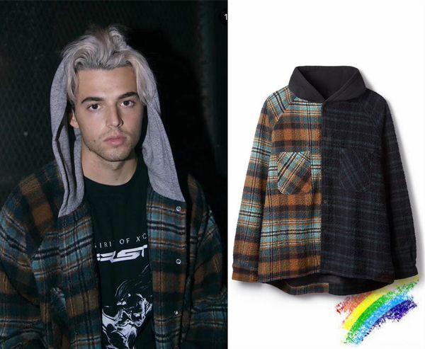 hooded flannel jacket hoodies men women 1 version thick keep warm streetwear hoodie pullover, Black
hooded flannel jacket hoodies men women 1 version thick keep warm streetwear hoodie pullover, Black