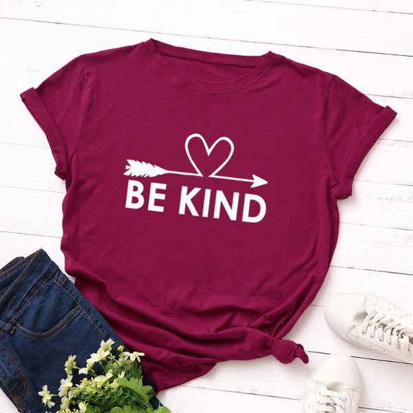 2020 women white heart graphic tshirt summer be kind letter print female loose oversize cotton basic tees shirts streetwear
2020 women white heart graphic tshirt summer be kind letter print female loose oversize cotton basic tees shirts streetwear