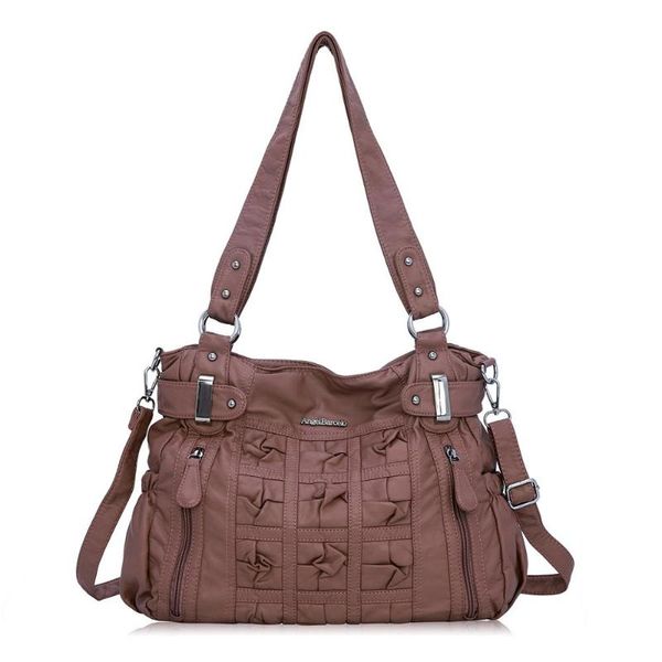 angel barcelo 2020 brand women handbags fashion pu crossbody bag pleated shoulder bag soft ladies satchels large capacity wallet
angel barcelo 2020 brand women handbags fashion pu crossbody bag pleated shoulder bag soft ladies satchels large capacity wallet